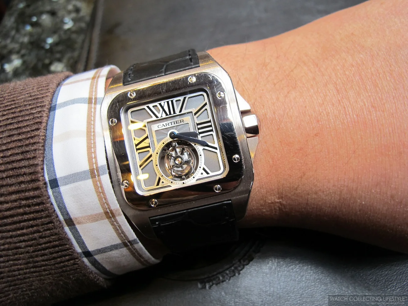 Cartier 2025 santos tourbillon